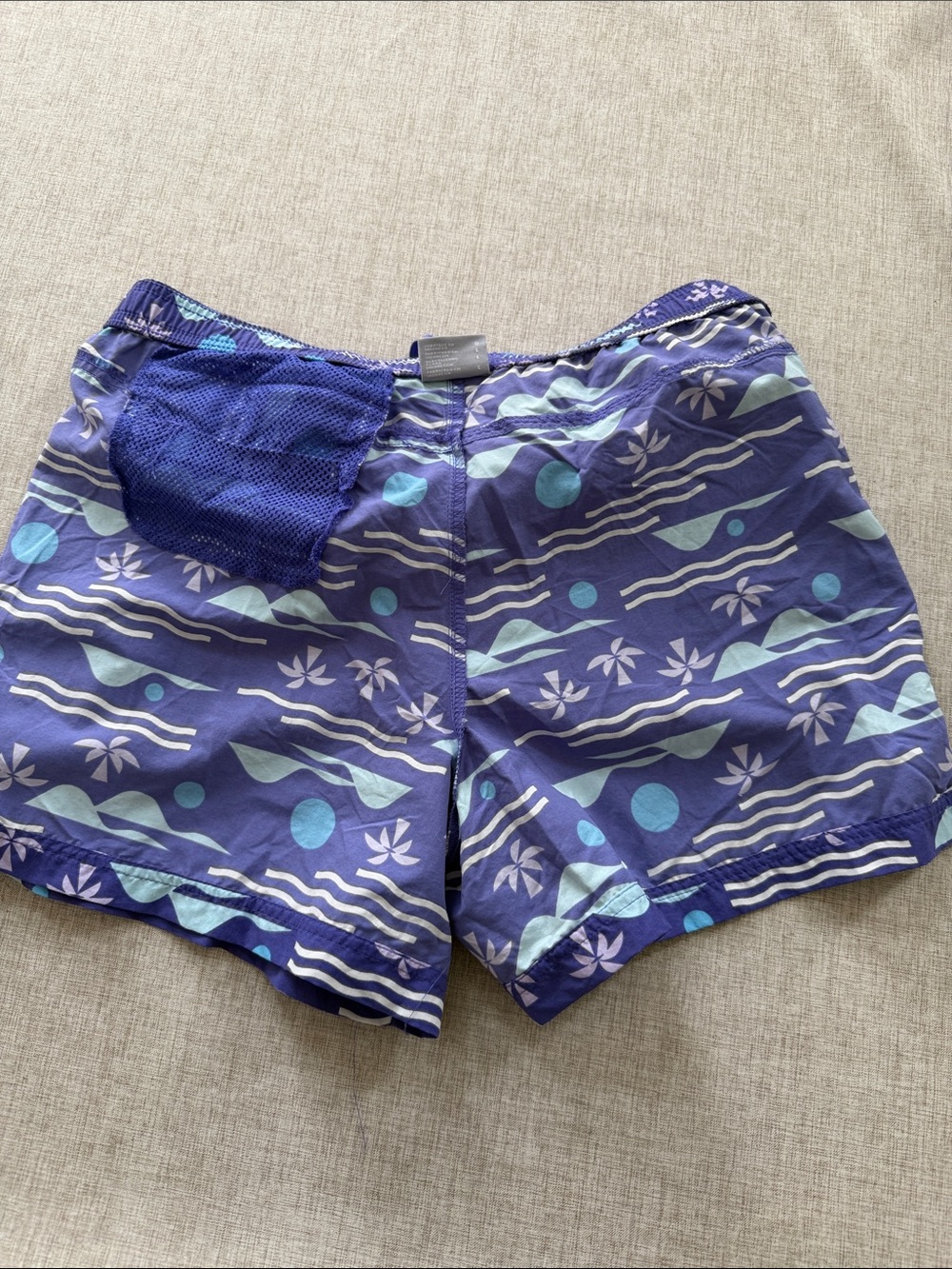 COLUMBIA Shorts Women's Large Sandy River II Printed Swim Shorts 5" colorful - Picture 7 of 13